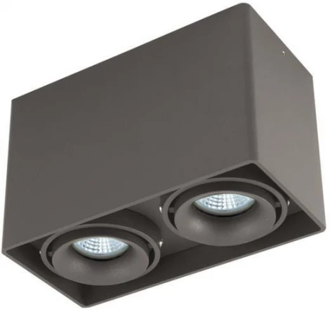 Накладной светильник Donolux Lumme DL18611/02WW-SQ Shiny black (220V)