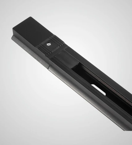 Шинопровод 1,5м однофазный AM Group TRACK AM177U BK 1,5М (220V)