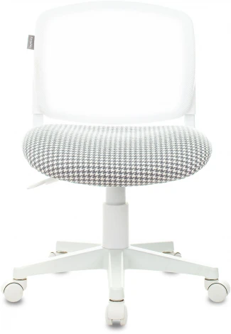 Кресло детское CH-W296NX белый TW-15 гусин.лапка Morris-1 сетка/ткань крестов. пластик Бюрократ CH CH-W296NX/GF-LT