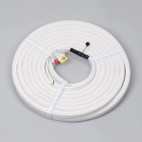 Светодиодная лента герметичная MonLIGHT-SIDE-X280-16x16mm 24V Warm3000(10 W/m, IP67, 15m, wire x1) (Arlight, Вывод боковой, 5 лет) 044246