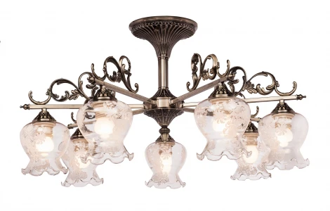 Потолочная люстра Silver Light Leonardo 708.53.7