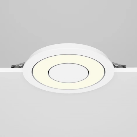 Встраиваемый светильник Maytoni Vector DL102-12W3K-W (LED, 220V, круглые)