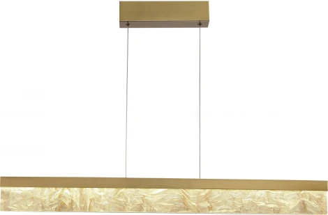 Подвесной линейный светильник ST Luce Splendid SL6234.303.36 Латунь/Золотистый LED 1*36W 4000K