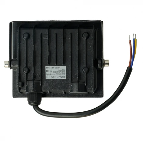 Светодиодный прожектор Saffit SFL51-50 51194 IP65 50W 6500K черный