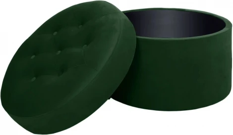 Пуф Barrel большой ОГОГО (арт.653361), (Ткань/Зеленый)