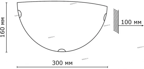 Настенный светильник Sonex Viola 065