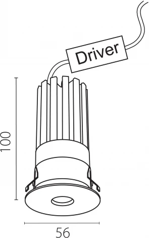 Встраиваемый светильник Lightstar Spira Slim 074336 (LED, 220V, круглые)