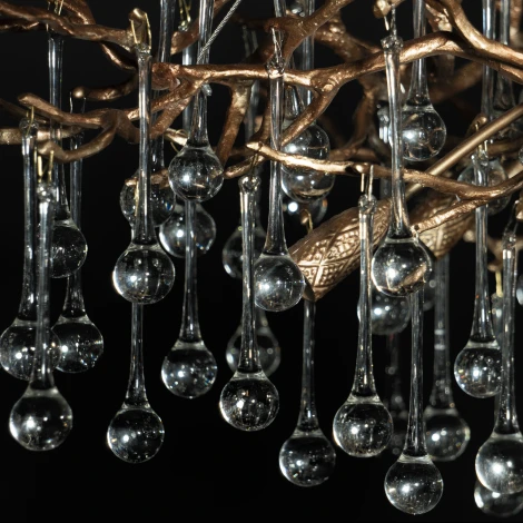 Подвесная люстра Loft It Bijout 10067/1800 GB (220V, на тросе, ветки)