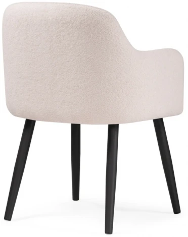 Стул Woodville на металлокаркасе Халли lamb 19 / черный 552085