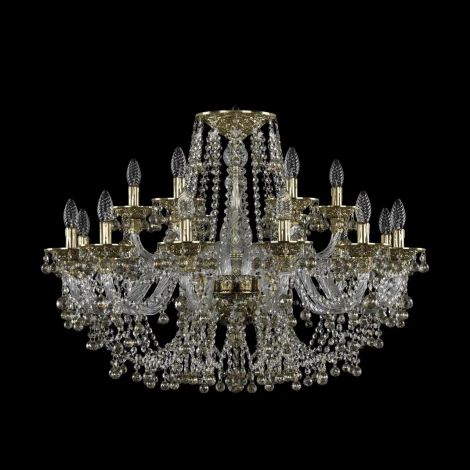 Подвесная люстра Bohemia Ivele Crystal 16109/12+6/300 G K801