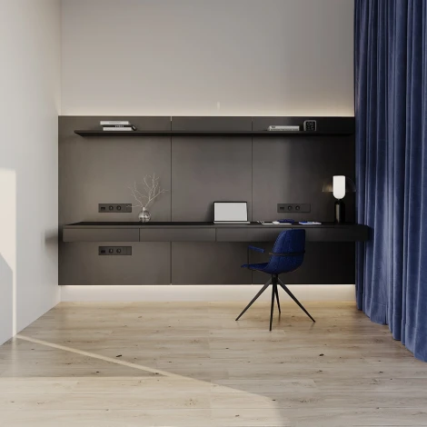 Рамка на 4 поста (черный матовый) Voltum S70 VLS100408