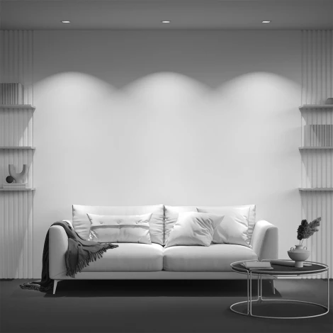 Встраиваемый светильник светодиодный Maytoni Technical Metal Modern DL008-12W2.7-3-4K-W