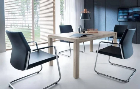 Кресло для посетителей MyTurn 21V Profim Натуральная кожа S-10