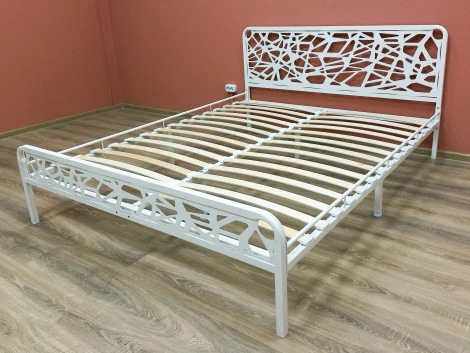 Кровать КМД 16 ОРИОН 140 белый, Форвард