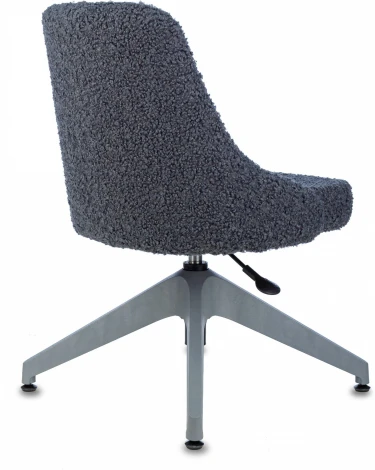 Кресло Бюрократ CH-340GLZ синий экомех крестов.4-луч. пластик пластик серый