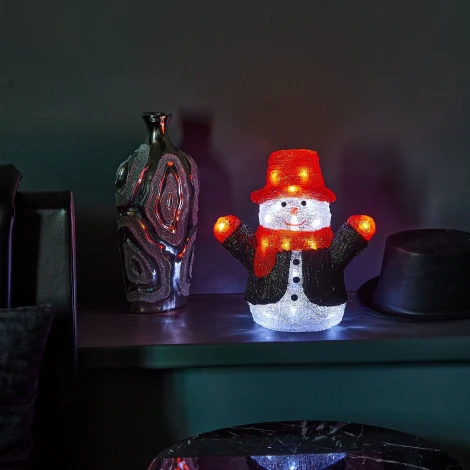 Световая фигура Uniel ULD-M2730-024/STA WHITE IP20 SNOWMAN (LED, 220V, снеговик)