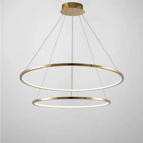 Подвесной светильник ярусный iLedex Axis 10112P/2-39W-3000K (6/4) BR (220V, на тросе)