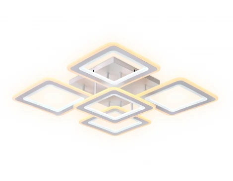 Потолочная люстра Ambrella Acrylica FA866 (регулировка яркости, LED, 220V, пульт управления)