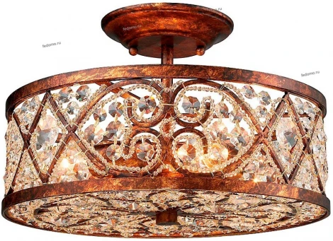 Потолочная люстра N-Light 623 623-04-03 spanish bronze