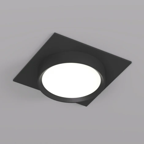 Встраиваемый светильник Denkirs Flat DK2091-BK (220V)