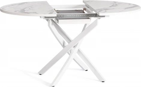 Кухонный стол Tetchair MANZANA (ЛДСП,HPL,Металл/Белый)