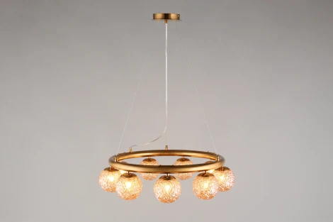 Подвесная люстра Aployt Ola APL.764.03.09 (220V, на тросе, шарики)