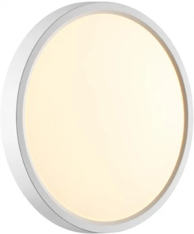 Настенно-потолочный Sonex Alfa White 7659/18L MITRA пластик/белый LED 18Вт 3000/4000K D230 IP20 (круглые)
