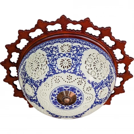 Потолочная люстра N-Light 6157 6157-3 красное дерево