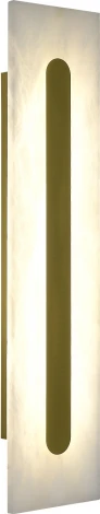 Светильник настенный светодиодный ST Luce Geom SL6139.231.01 золотистый/белый LED 1*12W 3000K (220V)