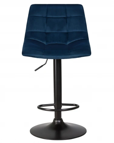 Набор 2 шт стул барный DOBRIN TAILOR BLACK (синий велюр (MJ9-117))