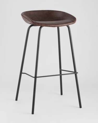 Стул барный Stool Group Beetle Lite PU коричневый УТ000001228