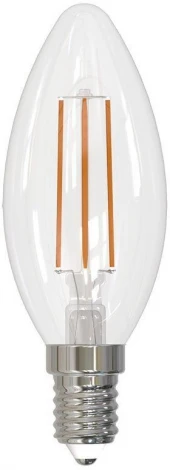 Лампочка светодиодная филаментная Volpe LED-C35-SLF LED-C35-7W/4000K/E14/CL/SLF