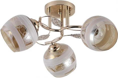 Потолочная люстра на штанге Escada Aiva 1110/3PL E27*40W Gold (220V)