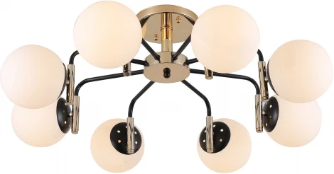 Люстра потолочная на штанге Valencia 9091-308 8 * Е27 40 Вт