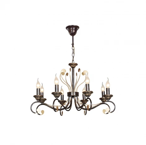 Подвесная люстра IDLamp Riccarda 261/8-Blackplatina