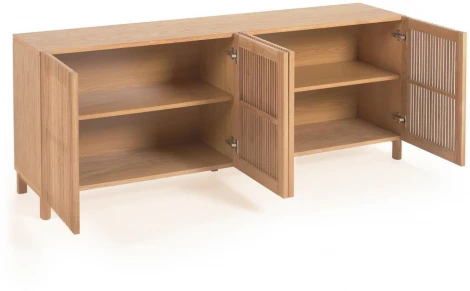 Буфет La Forma (ex Julia Grup) Beyla (Дерево,Меламин,Дуб,Шпон дуба)