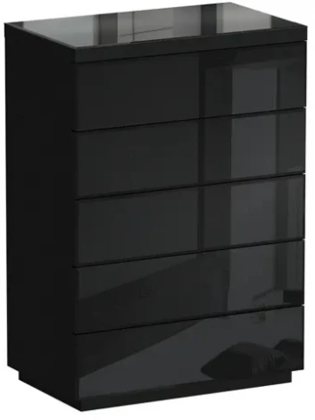 Комод Kristal ОГОГО 330677 (черный)