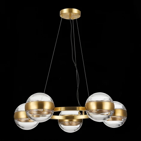 Подвесная люстра ST Luce Bala SL1156.303.05 (220V, на тросе, шарики, IP22)