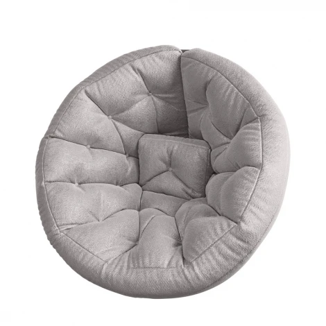 Кресло Dreambag Футон Серый (Велюр, L) 6923311