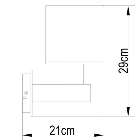 Бра Arte Lamp Quadro A4402AP-1BK