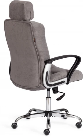 Компьютерное кресло игровое Tetchair OXFORD (Флок/Серый)