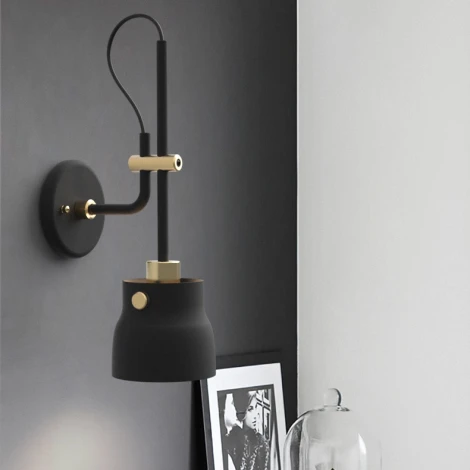 Бра Ram W Black ImperiumLoft Ram-W01 (101954-26) (220V)