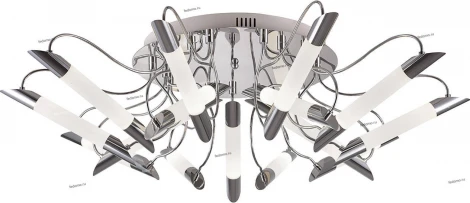 Потолочная люстра IDLamp Milada 401/15PF-LEDChrome