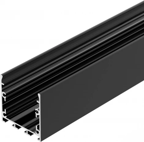 Профиль LINE-S-3535-2500 BLACK (Arlight, Алюминий) 041827
