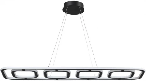 Светильник подвесной Novotech Ondo 359185, диммируемый, в комплекте пульт ДУ IP20 LED 4000К 175W 220V OVER (регулировка яркости, на тросе)