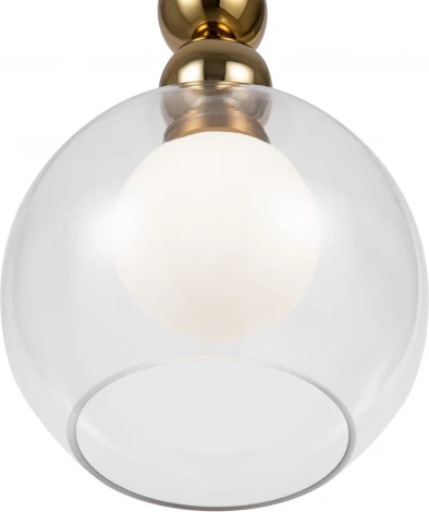 Подвесной светильник Freya Focus FR5220PL-01G6 (на проводе, шар, бусы)