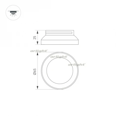 Вставка внутренняя Arlight SP-POLO 024244