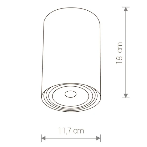 Накладной точечный светильник Nowodvorski Bit 9483 (220V, круглые)