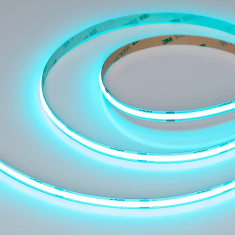 Светодиодная лента COB-X480-8mm 24V Aquamarine (8 W/m, IP20, 5m) (Arlight) 047735