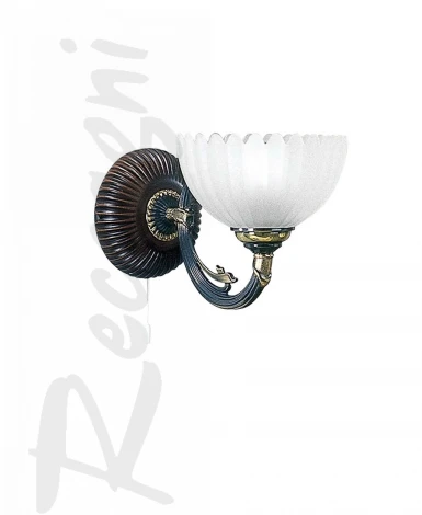 Бра Reccagni Angelo A 3610/1 (220V, выключатель, цветы)